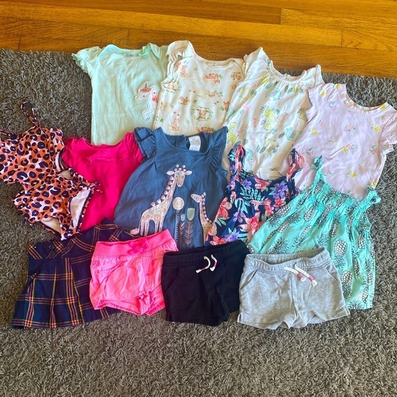 Little Girl Toddler Spring Summer Bundle - Picture 1 of 16